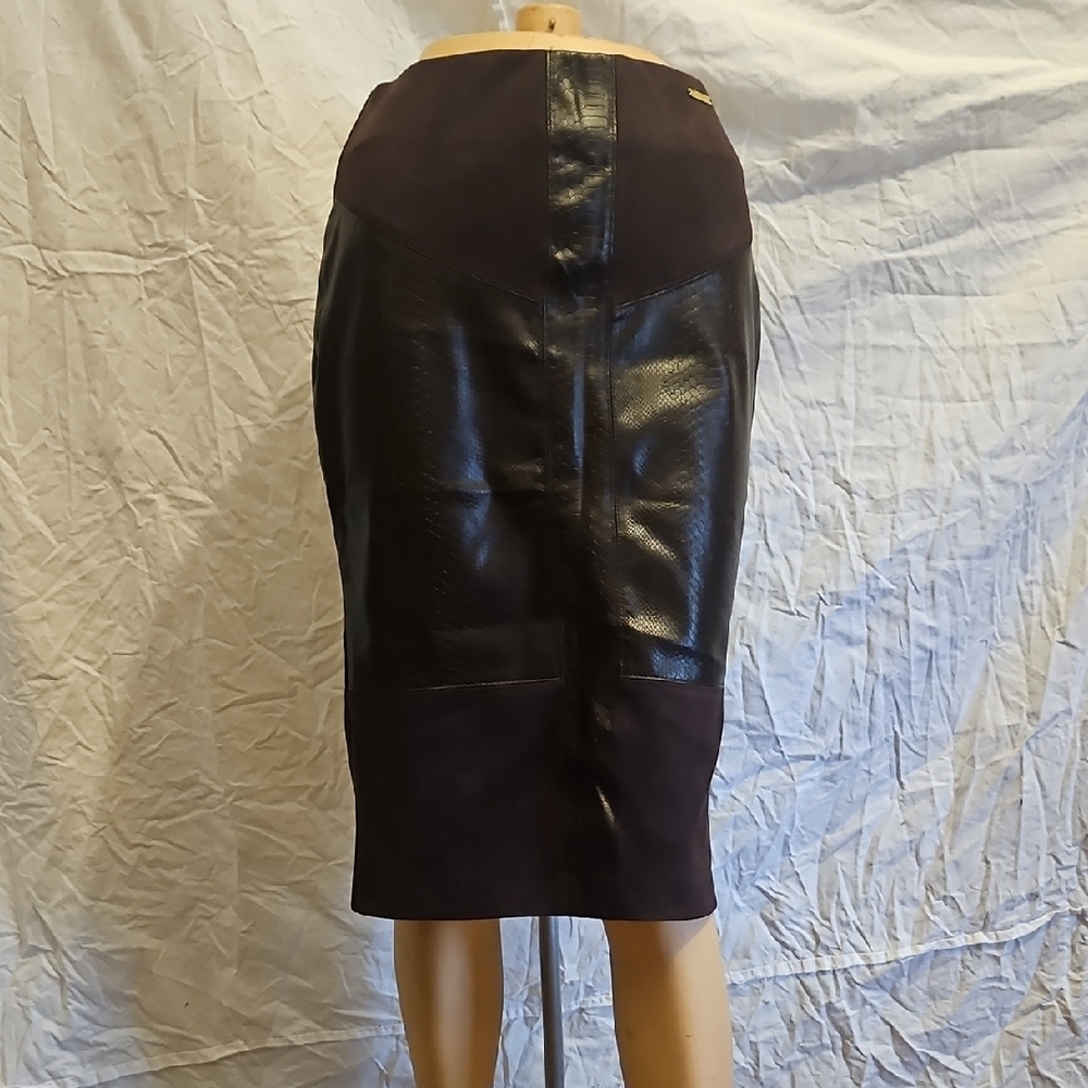 Marc New York Brown Midi Pencil Skirt for Night Out